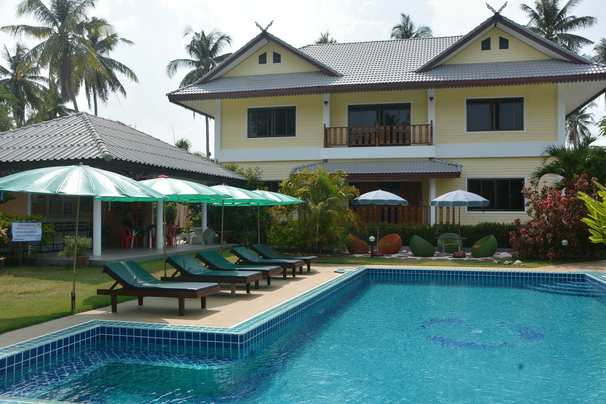 Apple Bungalows Bang Saphan Esterno foto